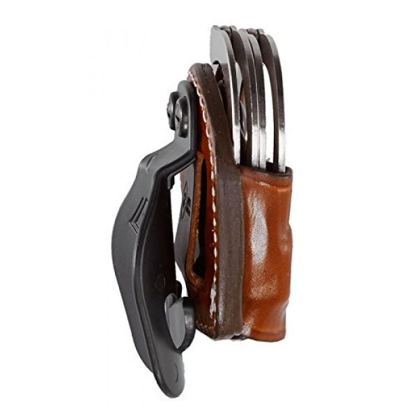 Aker Leather Tactical Pouch 2 Aker Leather Products A607-BP D.M.S. Dual Mounting Series Cuff Case