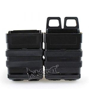 nicefish Tactical Pouch 1 nicefish Fast MAG Tactical Vest Accessory Black Green Tan Pouch Bag Box for M4 MAG polyme