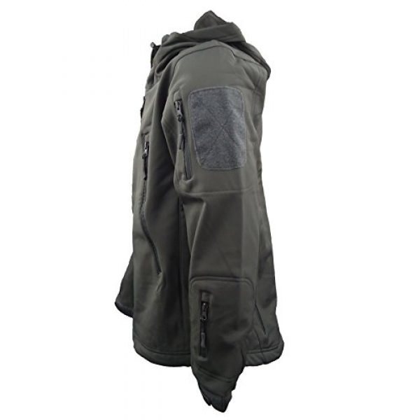MAGCOMSEN Tactical Shirt 3 MAGCOMSEN Men's Hooded Tactical Jacket Water Resistant Soft Shell Snow Ski Winter Coats