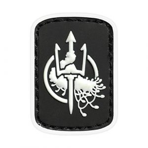 Morton Home Airsoft Morale Patch 1 Morton Home LUDUS Costa Tactical Army Morale PVC Patch (White)