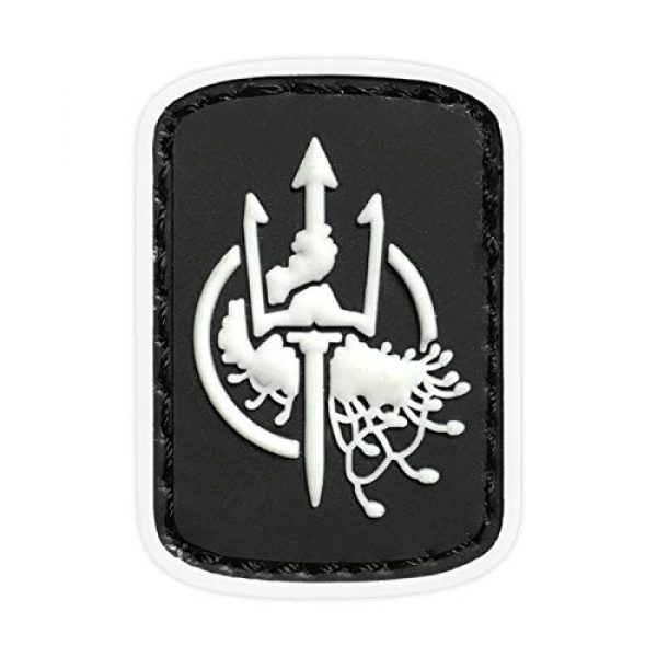 Morton Home Airsoft Morale Patch 1 Morton Home LUDUS Costa Tactical Army Morale PVC Patch (White)