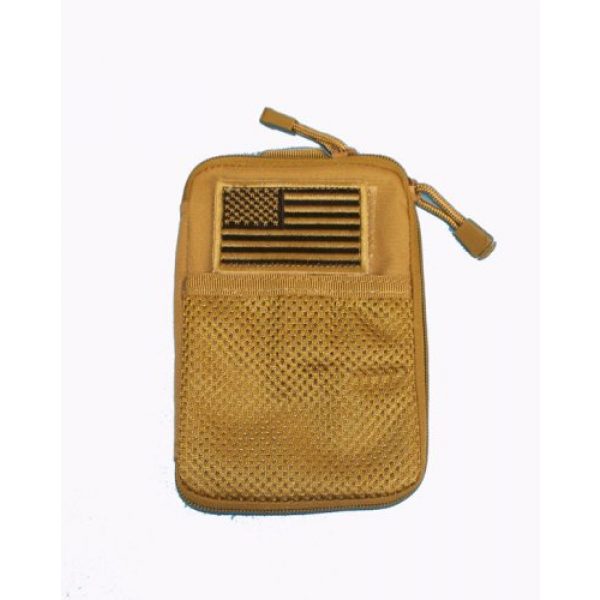 Generic Tactical Pouch 1 Molle BDU WALLET POUCH--TAN