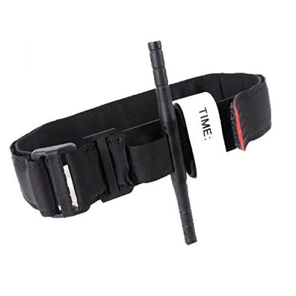 Epic Medical Supply Tactical Pouch 2 Epic Medical Supply Combat Tourniquet with Emergency Time Strap, Quick Release Buckle, and One Hand Grip Stick for Self or First Responder Application, Tactical Military Survival Gear