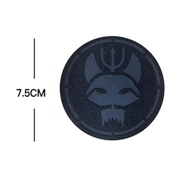 Embroidery Patch Airsoft Morale Patch 2 Seal Team Trident Cat Head Team Group Reflective IR Patch Military Tactical Clothing Accessory Backpack Armband Sticker Gift Patch Decorative Patch Embroidered Patch