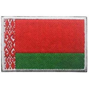 Tactical Embroidery Patch Airsoft Morale Patch 1 Belarus Flag Embroidery Patch Military Tactical Morale Patch Badges Emblem Applique Hook Patches for Clothes Backpack Accessories