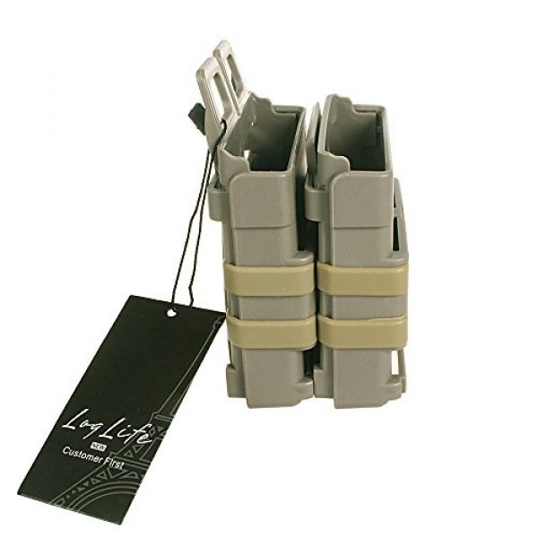 loglife Tactical Pouch 2 Loglife Tactical Heavy 7.62 Magazine Pouch Bag Fast Mag for M4 MAG Pouch Heavy Black DE FG