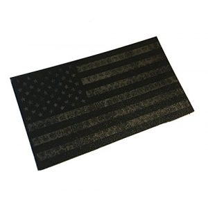 Empire Tactical USA Airsoft Morale Patch 1 Tattered Forward Covert American Flag IR - Infrared Reflective Patch 2" x 3.5" (US Made)