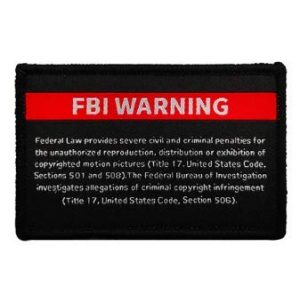 Tactical Embroidery Patch Airsoft Morale Patch 1 Warning Embroidery Patch Military Tactical Morale Patch Badges Emblem Applique Hook Patches for Clothes Backpack Accessories