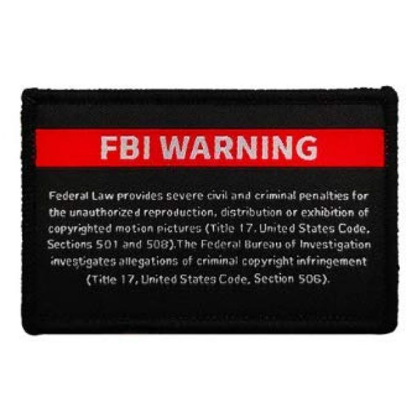 Tactical Embroidery Patch Airsoft Morale Patch 1 Warning Embroidery Patch Military Tactical Morale Patch Badges Emblem Applique Hook Patches for Clothes Backpack Accessories