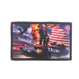 Embroidered Patch Airsoft Morale Patch 1 Trump Keeping America Great 3D Tactical Patch Military Embroidered Morale Tags Badge Embroidered Patch DIY Applique Shoulder Patch Embroidery Gift Patch