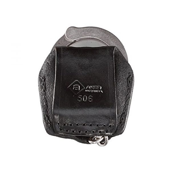 Aker Leather Tactical Pouch 2 Aker Leather 506 Handcuff Case, Open Top