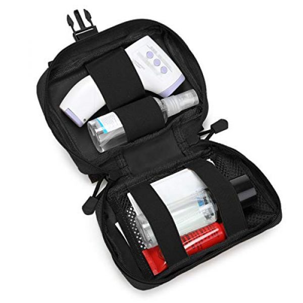 BAIGIO Tactical Pouch 4 Small Tactical Pouch MOLLE System First Aid Kit Bag IFAK Medical Utility Bag Pocket for Home Workplace Outdoor