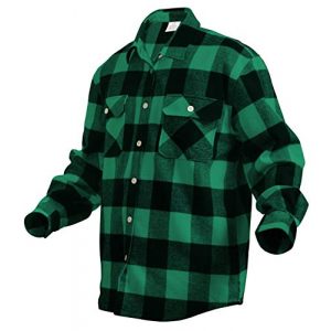 Rothco Tactical Shirt 1 Rothco Extra Heavyweight Buffalo Plaid Flannel Shirts