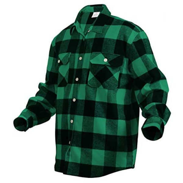 Rothco Tactical Shirt 1 Rothco Extra Heavyweight Buffalo Plaid Flannel Shirts