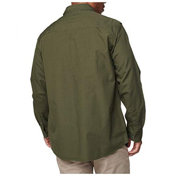 5.11 Tactical Shirt 2 5.11 Tactical Men's Expedition Long Sleeve Shirt, Stone Wash Moss, L, 72466