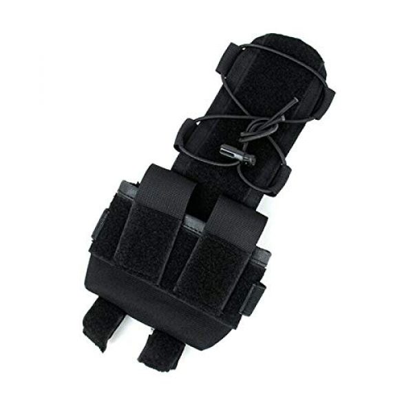 Bubble Activa Tactical Pouch 1 Black Tactical Pouch Battery Case Helmet Pouch for Helmet Camo Hunting Army