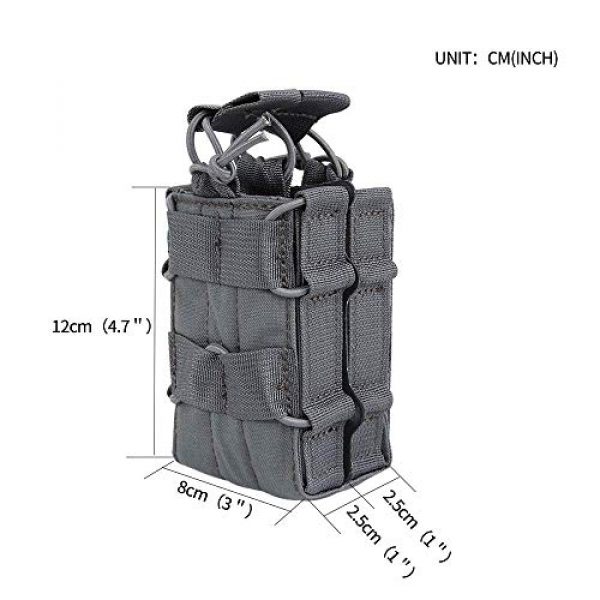EXCELLENT ELITE SPANKER Tactical Pouch 3 Tactical Molle Double Open-Top Mag Pouch Molle Dump Pouch