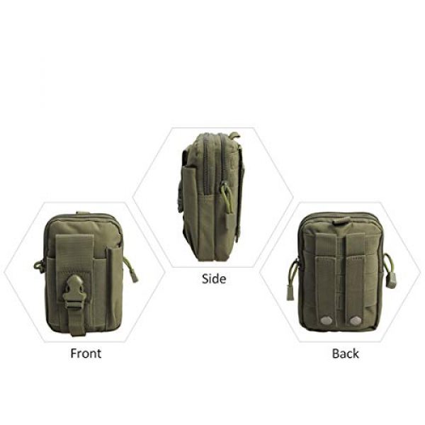 Cozylkx Tactical Pouch 2 Cozylkx Tactical Molle EDC Pouch Belt Waist Bags Military Fanny Pack Outdoor Pouches Phone Case Pocket