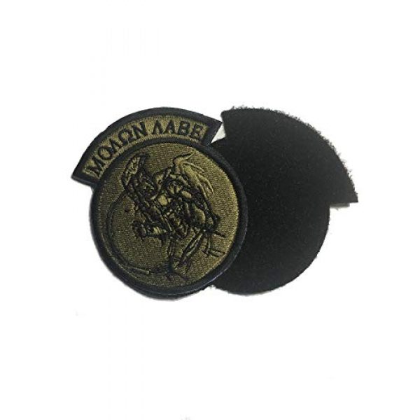 Empire Tactical USA Airsoft Morale Patch 2 Motorcycle Club Patch 3D PVC Skull Morale Patch 3.5" x 2.4"