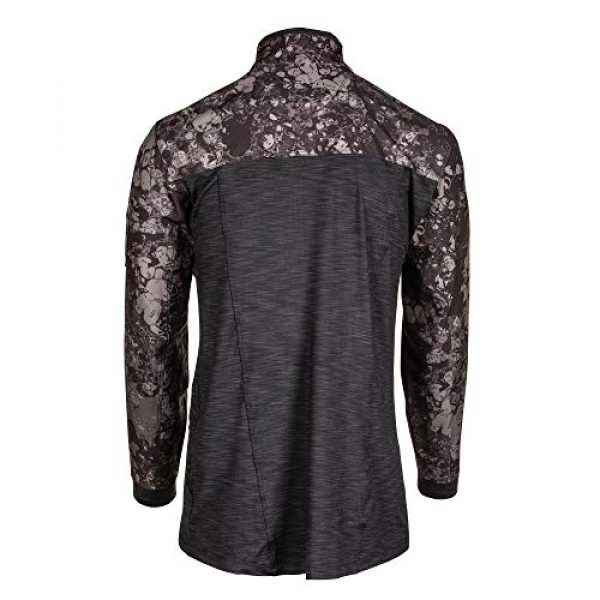 5.11 Tactical Shirt 2 5.11 Tactical Men's GEO7 Advanced Conceal Camo Rapid Half-Zip Camo Tactile Sweatshirt, Style 72415G7