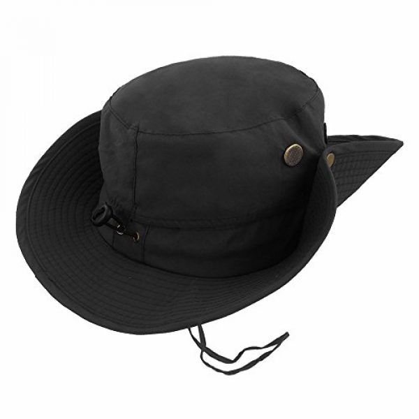 LETHMIK Tactical Hat 2 LETHMIK Outdoor Waterproof Boonie Hat Wide Brim Breathable Hunting Fishing Safari Sun Hat