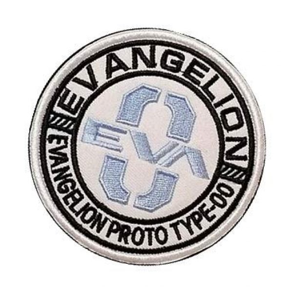 Embroidery Patch Airsoft Morale Patch 3 Mobile Suit Gundam Evangelion Eva Model 0 Military Hook Loop Tactics Morale Embroidered Patch
