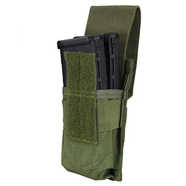 Condor Tactical Pouch 3 Condor MA5 Single M4 Mag Pouch (Closed Top) (Black)
