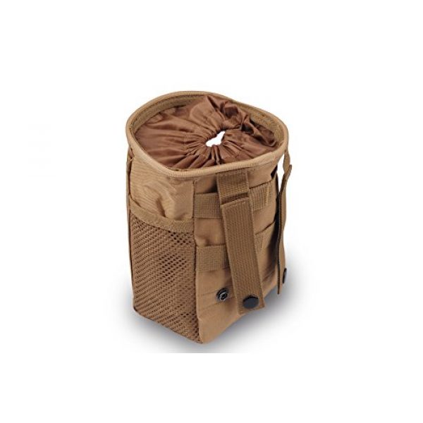 CISNO Tactical Pouch 3 CISNO Military Small Molle Belt Tactical Magazine Dump Drop Reloader Pouch Bag W/Mesh