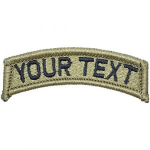 Tactical Gear Junkie Airsoft Morale Patch 1 Customizable Text Patch Fully Embroidered OCP - Tab