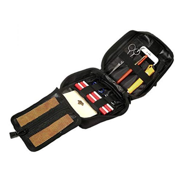 CozyCabin Tactical Pouch 3 CozyCabin Tactical MOLLE Rip-Away EMT Medical First Aid Molle Pouch Blowout Pouch (Bag Only)