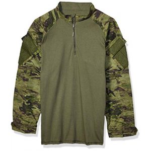 Tru-Spec Tactical Shirt 1 Tru-Spec Combat Shirt, A-TACS Au-x Xtreme BDU 1/4 Zip, Ll, A-TACS Au-X, Large/Large
