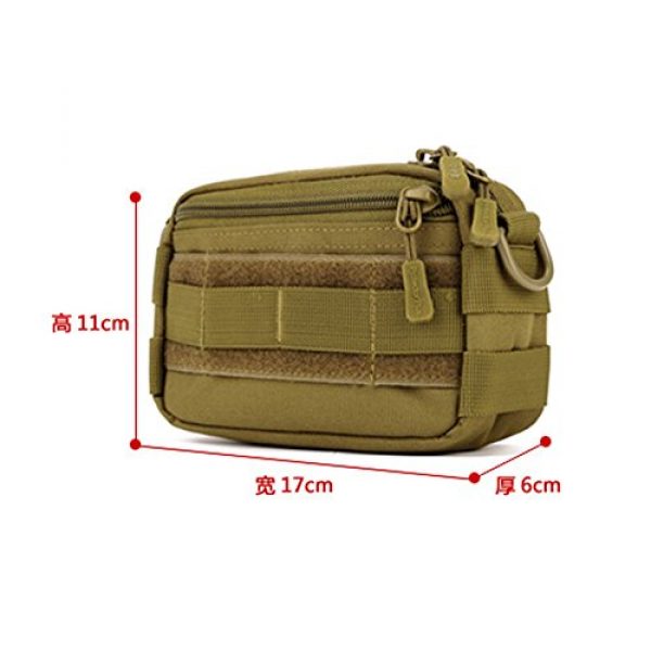 Messagee Tactical Pouch 7 Messagee Tactical Utility MOLLE Pouch Outdoor Casual Messenger Bag Military Waist Belt Bag Pack