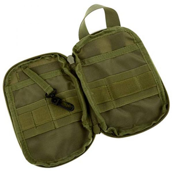 Dhana Style Tactical Pouch 4 Dhana Style Molle Pouch Multi-Purpose Compact Tactical Waist Bags Small Utility Pouch Nylon Waist Pack Camping Hiking Pocket Organizer with D Shape Buckle Type: TAC-HB