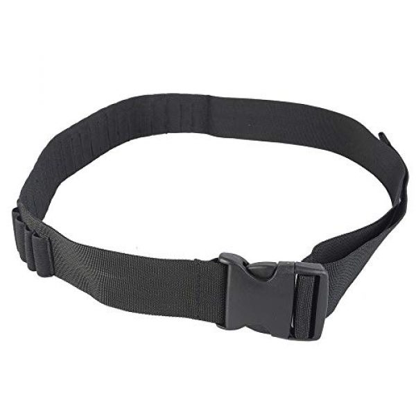 HHFC Tactical Pouch 4 Tactical 12 GA Shotgun Shell Bandolier Airsoft 27 Rounds Shotshell Ammo Holder Belt 140cm