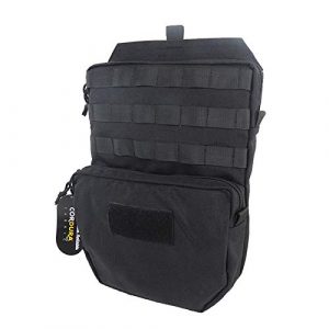 Pvnoocy Tactical Backpack 1 Pvnoocy Hydration Pouch Modular Webbing MOLLE for 3L Water Bag Durable H2O Pouch Attached to Tactical Vest Hydration Backpack