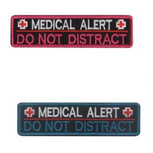 Tactical Embroidery Patch Airsoft Morale Patch 1 Service Dog Tactical Embroidery Patch Hook & Loop Morale Patch Military Patch for Clothing Accessory Backpack Armband (2pcs)