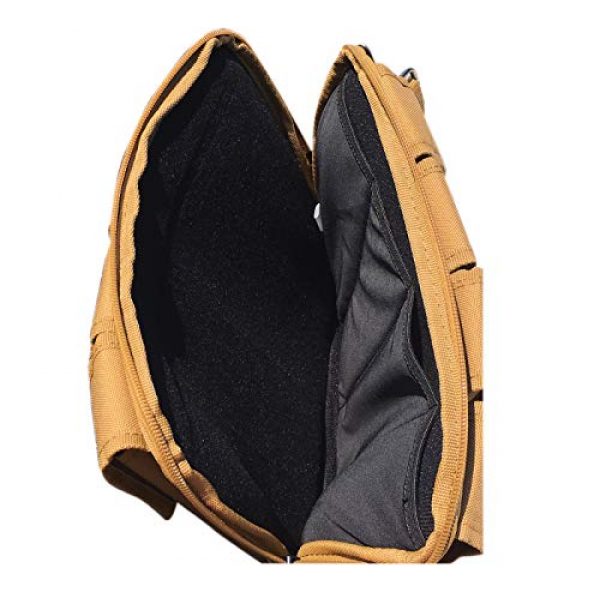 Galati Gear Tactical Pouch 3 Galati Gear Mag Pouch Bag, 9mm, Coyote Brown, GLMP9BAGCB