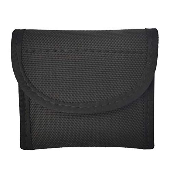 P&Q Tactical Pouch 1 Nylon Glove Pouch Police Firefighter EMS EMT Paramedic Medical Disposable Gloves Holder for 2 and 2.25" Duty Belt