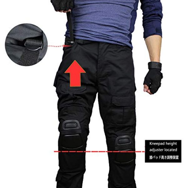 zuoxiangru Tactical Pant 3 zuoxiangru Men's Multicam Tactical Pants Multi-Pockets Military Camo Outdoor Airsoft Combat Hunting Pants with Knee Pads