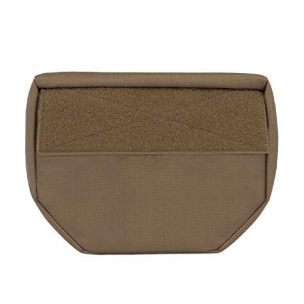 KRYDEX Tactical Pouch 3 KRYDEX Tactical Dump Drop Pouch with Hook and Loop for JPC CPC AVS Vest Utility Tool Bag Airsoft Paintball