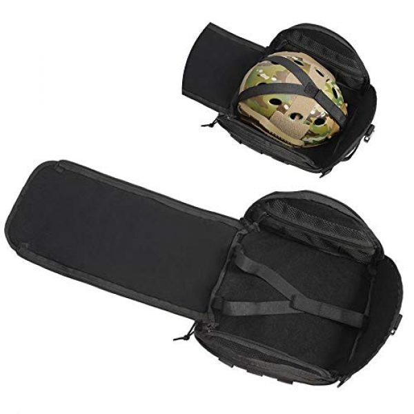 JFFCE Tactical Pouch 4 JFFCE Multi-Purpose Tactical Helmet Bag Lightweight Storage Carrying Bag for Carrying Airsoft Fast Helmet MICH M88 Bike Helmet and Accessories