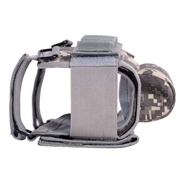Lizipai Tactical Pouch 4 Lizipai Tactical Drop Leg Holster, Adjustable Leg Holster Bag; Tactical Buttstock Pouch, Butt Stock Holder Ammo Pouch