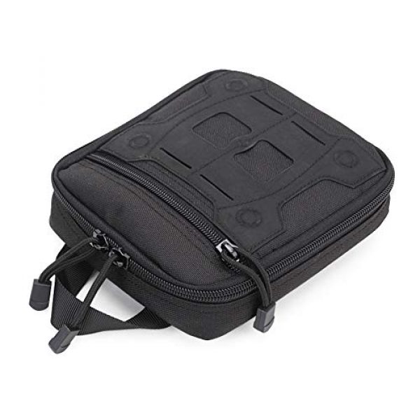H World Shopping Tactical Pouch 2 H World Shopping Tactical Multi-Functional 1000D Nylon Molle First Aid Medical Pouch Bag