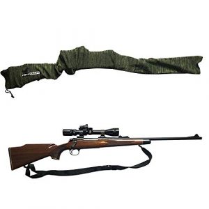 FIELDCRAFT Silicone Gun Sock 1 FIELDCRAFT Silicone Gun Socks Rifle/Shotgun (52 in x 4.5 in) and Pistol/Handgun (14 in x 4.5 in) Extra Wide for Scope Optics Breathable Moisture Wicking
