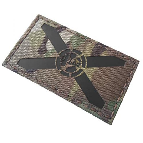 Tactical Freaky Airsoft Morale Patch 1 Multicam IR Florida State Flag 2x3.5 Infrared IFF Tactical Morale Touch Fastener Patch