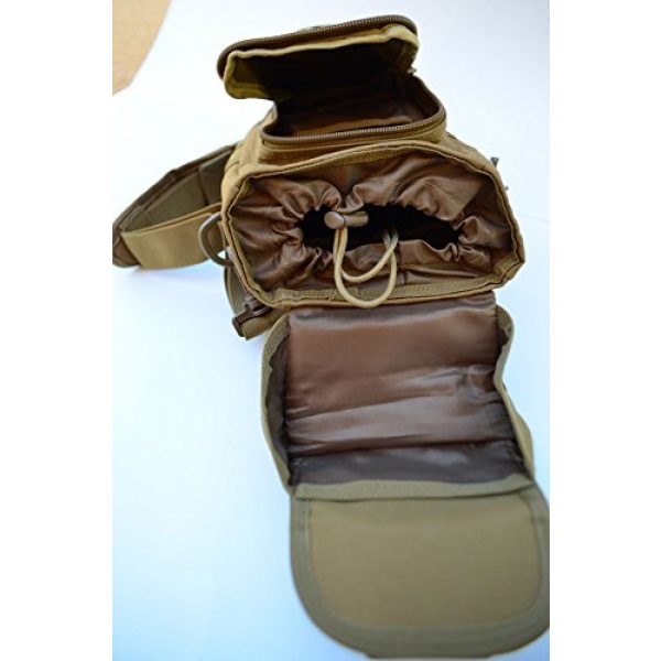 Acid Tactical Tactical Pouch 6 Acid Tactical MOLLE First Aid Bag Pouch Trauma TAN/Sand EMT Medic Utility