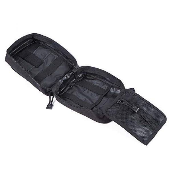 KWNRAOR Tactical Pouch 6 Kwnraor First Aid Pouch, Rip Away EMT Pouch Tactical Medical Molle Pouch for Hiking Camping Trekking Hunting