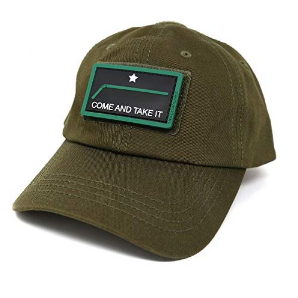 Stinking Patch Co. Airsoft Morale Patch 5 Come and Take It Plastic Straw Ban PVC Rubber Tactical Patch | Funny Morale Patch