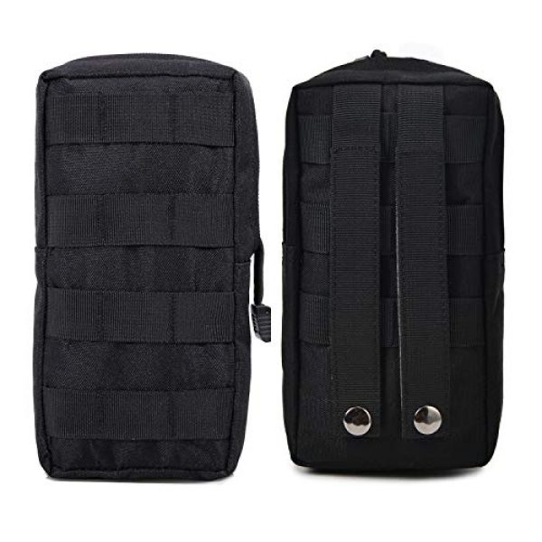 AOCKS Tactical Pouch 7 AOCKS Tactical Molle Pouch Tactical Compact Water-Resistant EDC Pouch for Tactical Backpack Assault Rig Vest