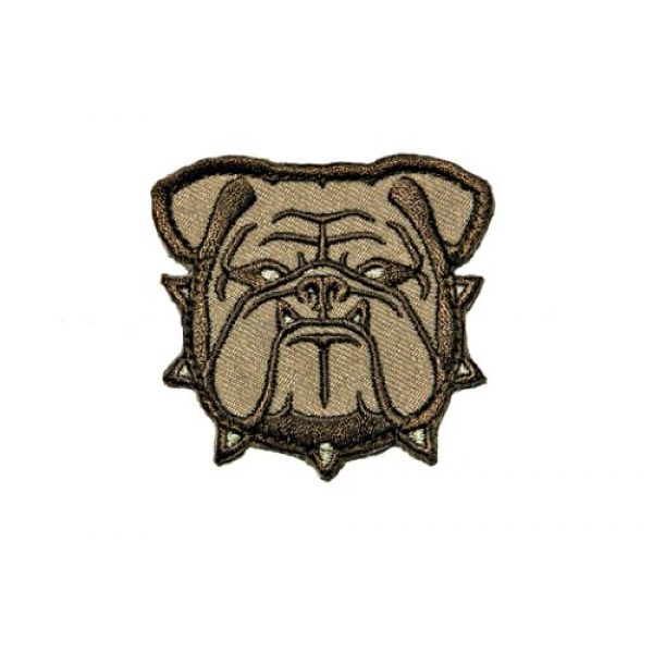 MilSpec Monkey Airsoft Morale Patch 1 Mil-Spec Monkey Bulldog Head Large Patch